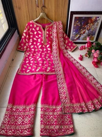  NEW KURTI-PLAZZO SET